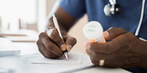 Progress note, consultation, prescription writing